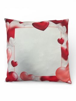 Szív mintájú párnahuzat