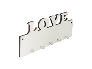 Szublimacios Fali Kulcstarto Love