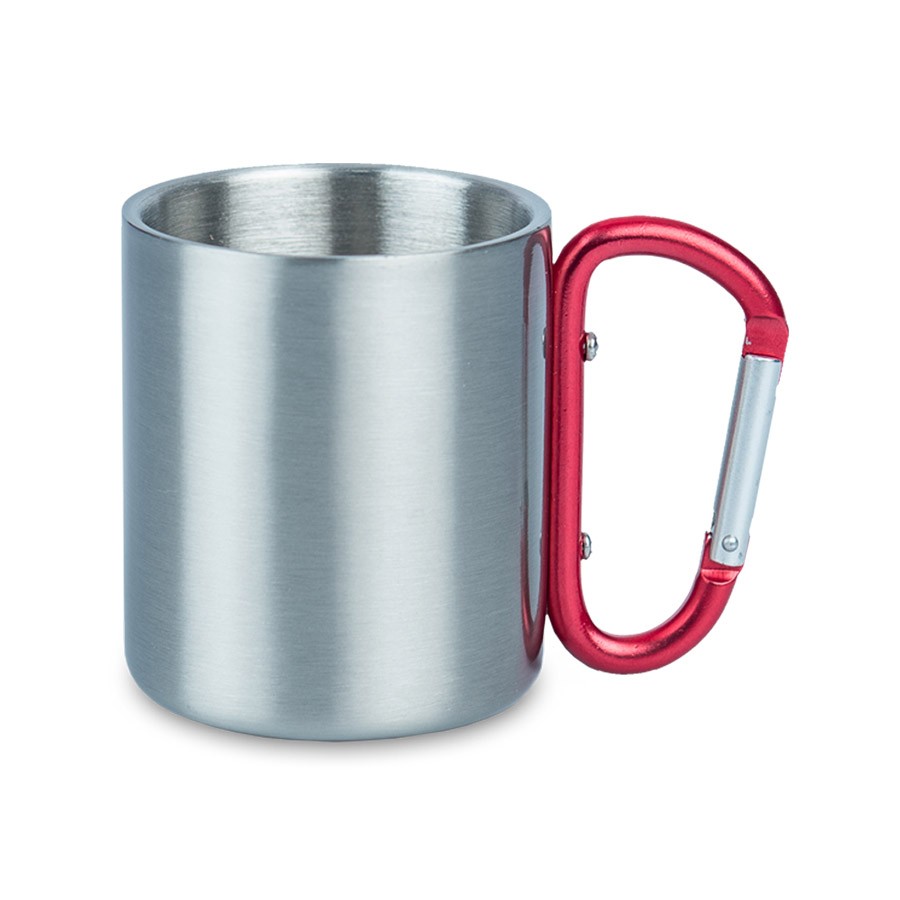 Szublimacios Bogre Inox Piros Karabineres Fullel