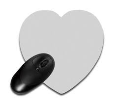 Szublimacios Egerpad Sziv Alaku