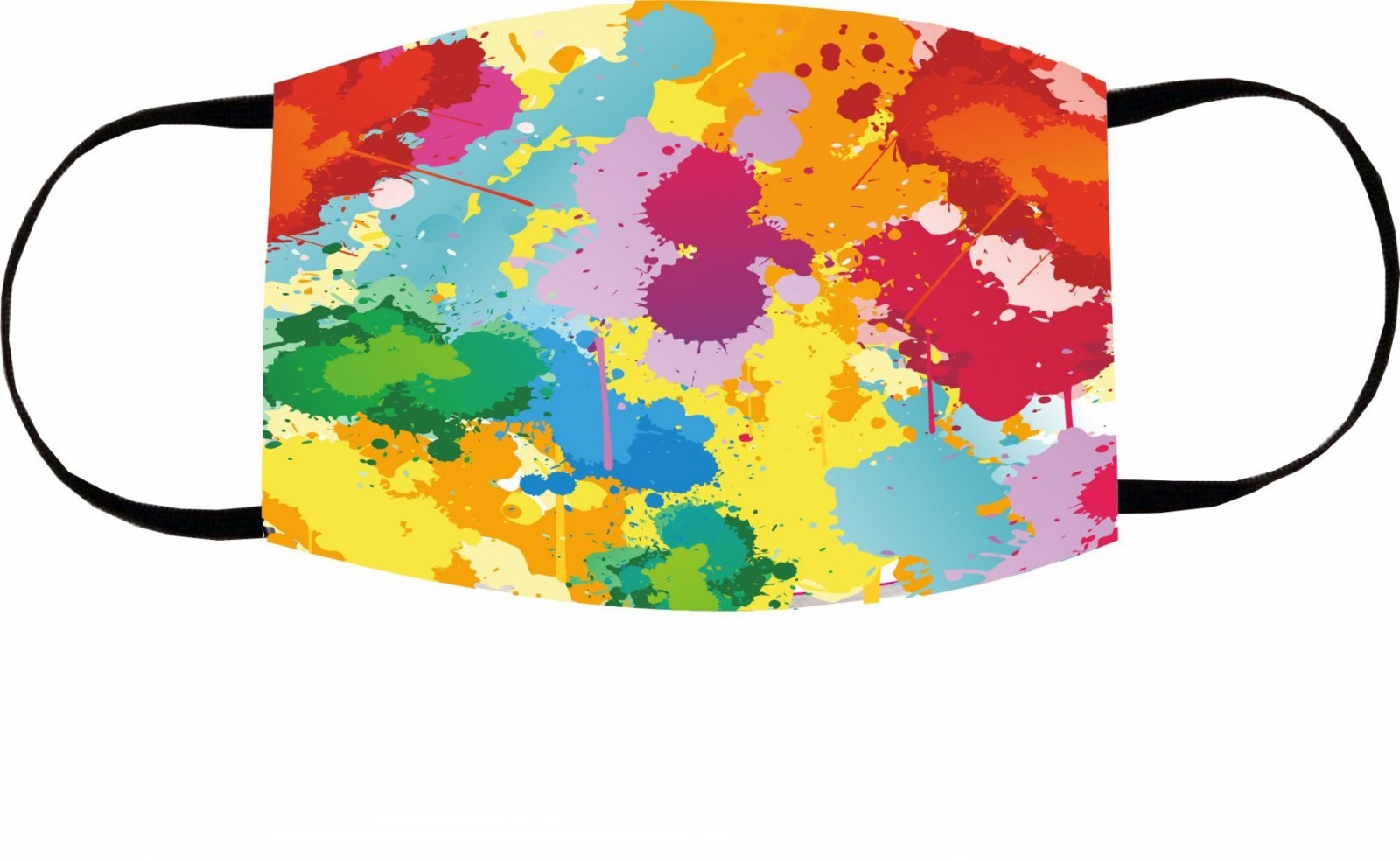 Szublimacios Fekete Pantos Maszk Felnott