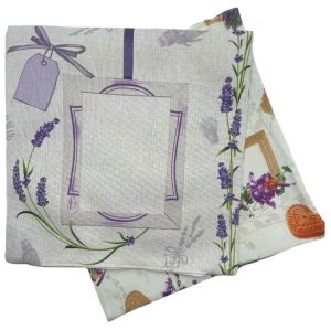 Szublimacios Parnahuzat Zsakos Anyagu Levendula Lila Orange Szinu