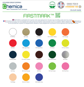 First Mark Color Chart