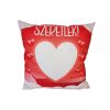 Szublimációs párna piros szeretlek mintával