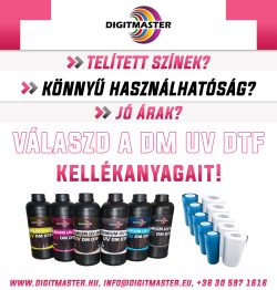 UV DTF nyomtató és kellékanyagok