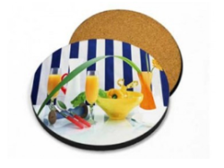 Szublimációs kerek poháralátét