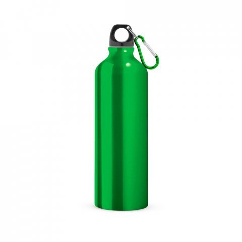 Fém kulacs 750 ml (UV) fényes külsővel zöld