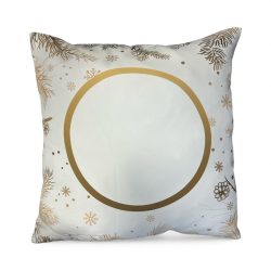 Párnahuzat karácsonyi stílusban Arany